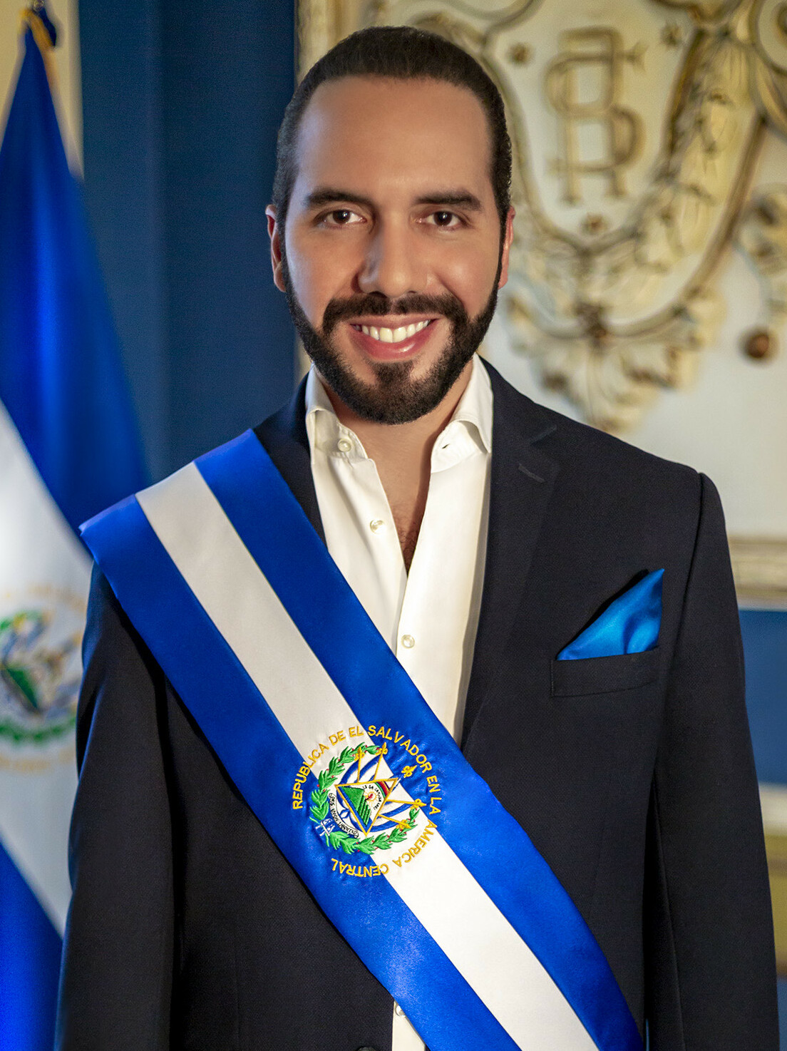 Official Portrait of Nayib Bukele